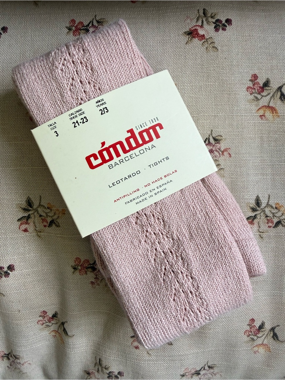 Kids Cóndor Tights size 3